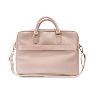 Guess Trinagle 4G Computer Bag 16" Pink