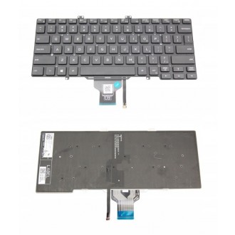 DeTech Klávesnice pro notebook Dell 7300, CZ