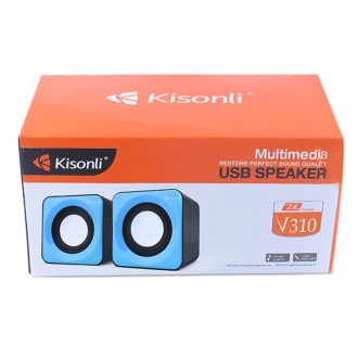 Kisonli V310 Reproduktory 2x0.5W - USB