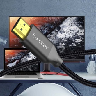 DeTech Kabel Earldom ET-W26 HDMI - HDMI, 4K, 3m - Černá