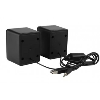 Kisonli L-1030 Reproduktory AUX, 2x2.5W - Černá