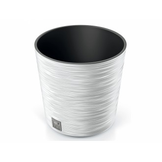 Obal na květník FURU ROUND 2v1 plastový d25x25cm