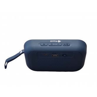 Kisonli S19 Bluetooth Reproduktory, FM, AUX - Modrá