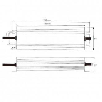 T-led LED zdroj 12V 150W SLIM-12V-150W Varianta: LED zdroj 12V 150W SLIM-12V-150W