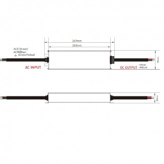 T-led LED zdroj 12V 100W LONG-12-100 Varianta: LED zdroj 12V 100W LONG-12-100