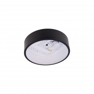 T-led SMART Tuya LED svítidlo RENDO 24W CCT kulaté černé Varianta: SMART Tuya LED svítidlo RENDO 24W CCT kulaté černé