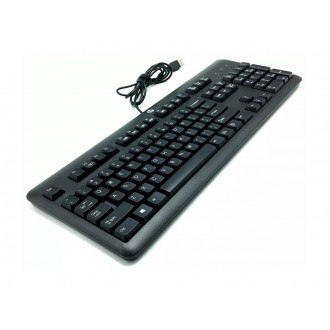 HP KU-1156 USB Drátová klávesnice, German - černá