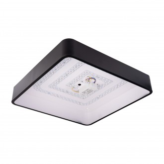 T-led LED svítidlo RENDO 48W CCT hranaté černé stropní Varianta: LED svítidlo RENDO 48W CCT hranaté černé stropní