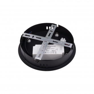 T-led LED svítidlo ZULU 32W CCT kulaté černé závěsné Varianta: LED svítidlo ZULU 32W CCT kulaté černé závěsné