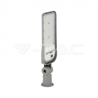 V-TAC LED pouliční světlo 100W SAMSUNG Chip-Sensor-šedé Barevná teplota (К): Denní bílá 4000K