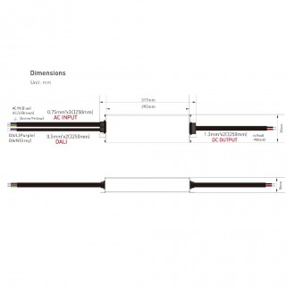T-led DALI LED zdroj 12V 150W DT6 DA-12-150 Varianta: DALI LED zdroj 12V 150W DT6 DA-12-150