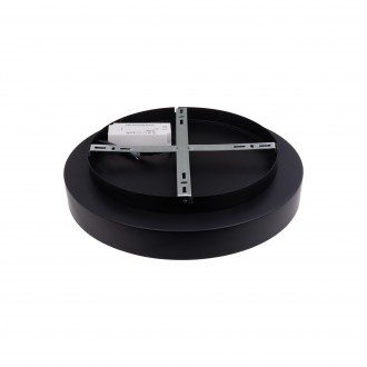 T-led SMART Tuya LED svítidlo ZULU 48W CCT kulaté černé Varianta: SMART Tuya LED svítidlo ZULU 48W CCT kulaté černé