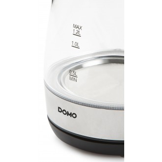 Rychlovarná konvice skleněná - DOMO DO9218WK