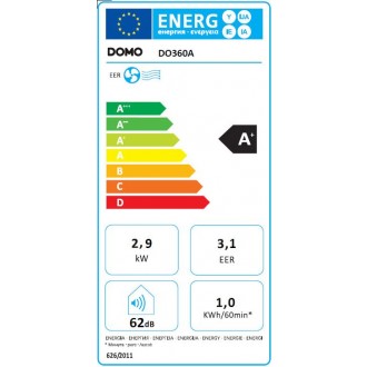 Mobilní klimatizace 10000 BTU - DOMO DO360A