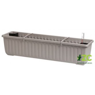 Truhlík samozavlažovací Siesta LUX - taupe 80 cm