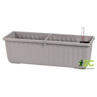 Truhlík samozavlažovací Siesta LUX - taupe 60 cm