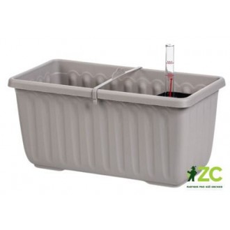 Truhlík samozavlažovací Siesta LUX - taupe 40 cm