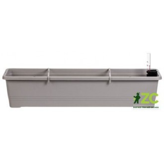 Truhlík samozavlažovací Bergamot - taupe 80 cm