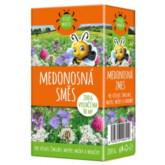 Travní směs Veselý brouček - Medonosná louka 200 g