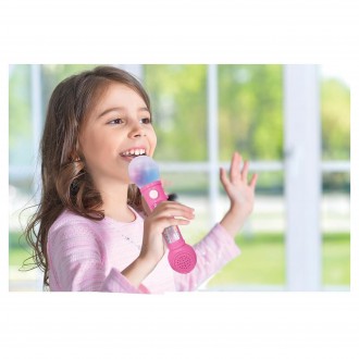 Svítící mikrofon Barbie s melodiemi