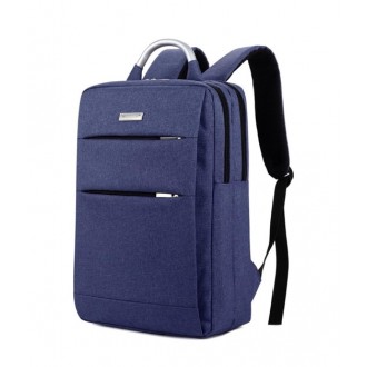 DeTech Batoh na notebook, 15,6", modrý
