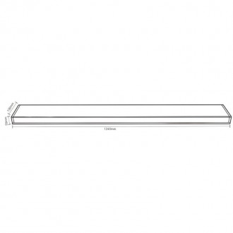 NEDES Svítidlo na 2 x T8 ( 120cm LED trubice ) - TL102