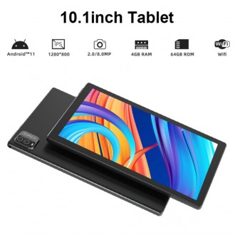 DeTech Tablet ZB40, 10" - černá
