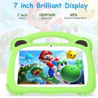 DeTech Dětský tablet AT71K, 7" - zelená