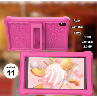 DeTech Dětský tablet Q3K, 7" - růžová