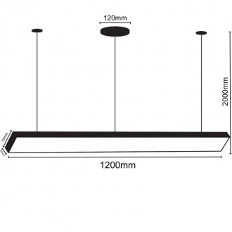 NEDES LED svítidlo 32W / 4000K - LCL7021-H