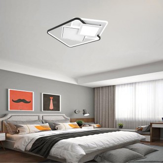 NEDES LED stropní svítidlo s dálkovým ovladačem 85W - J1334/W