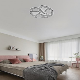 NEDES LED stropní svítidlo s dálkovým ovladačem 140W - J1332/W