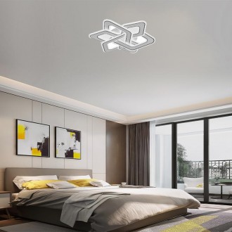 NEDES LED stropní svítidlo s dálkovým ovladačem 130W - J1329/W