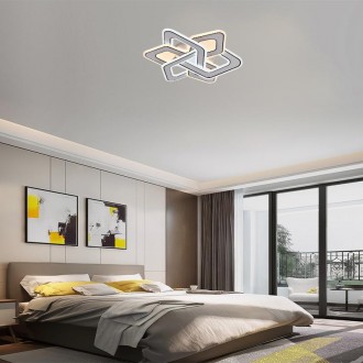 NEDES LED stropní svítidlo s dálkovým ovladačem 130W - J1329/W