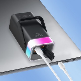DeTech Powerbanka Earldom ET-PD38, 40 000mAh - černá
