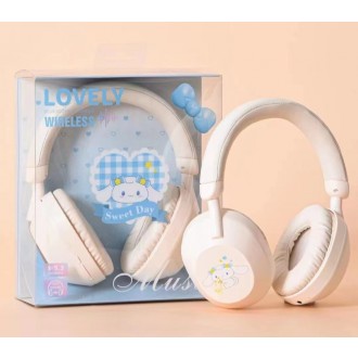 DeTech Bluetooth Sluchátka Gjby XY-89 - bežová, pro kluci