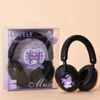 DeTech Bluetooth Sluchátka Gjby XY-89 - černá
