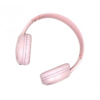 DeTech Bluetooth Sluchátka Gjby CA-044 - růžová