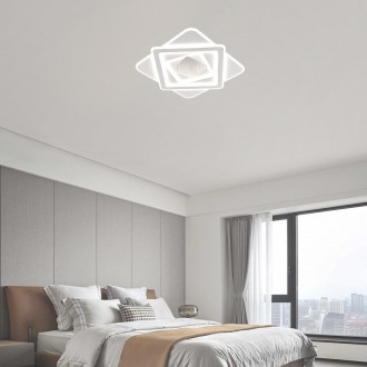 NEDES LED stropní svítidlo s dálkovým ovladačem 130W - J1355/W