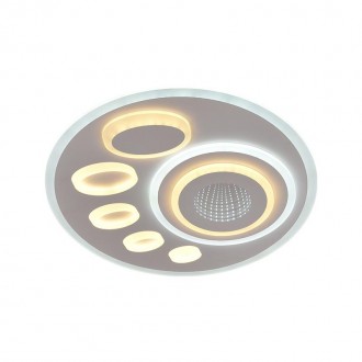 NEDES LED stropní svítidlo s dálkovým ovladačem 95W - J1354/W