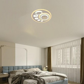 NEDES LED stropní svítidlo s dálkovým ovladačem 95W - J1354/W
