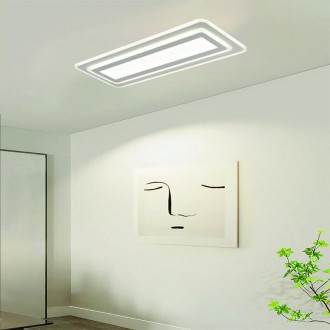 NEDES LED stropní lampa s dálkovým ovladačem 125W - J1344/W