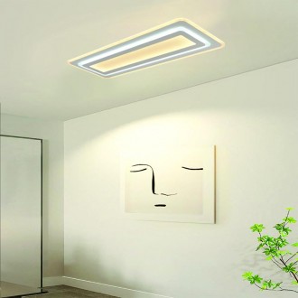 NEDES LED stropní lampa s dálkovým ovladačem 125W - J1344/W