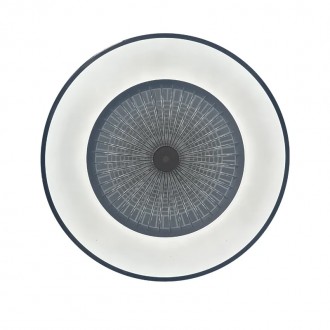 NEDES LED svítidlo + stropní ventilátor + dálkový ovladač 72W - LCL6352