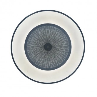 NEDES LED svítidlo + stropní ventilátor + dálkový ovladač 72W - LCL6352