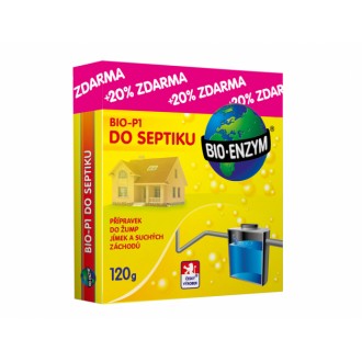 Aktivátor septiků BIO-P1 100g + 20g ZDARMA