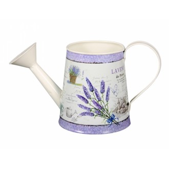 Konvička LAVENDER DE PROVENCE plechová d11x24x12cm