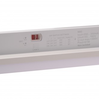 T-led - Lištové LED svítidlo TRITO LT150W 120° 61W bílé Varianta: Teplá bílá