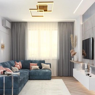 NEDES LED stropní svítidlo s dálkovým ovladačem 80W - J3366/G