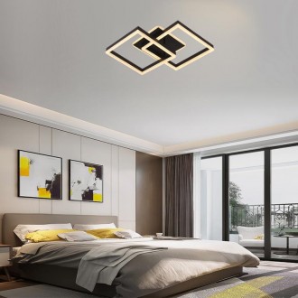 NEDES LED stropní svítidlo s dálkovým ovladačem 80W - J3366/B